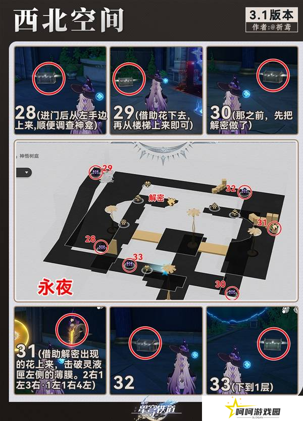 崩坏星穹铁道永夜呓语密林神悟树庭宝箱收集攻略 永夜呓语密林神悟树庭收集宝箱大全[多图]图片13