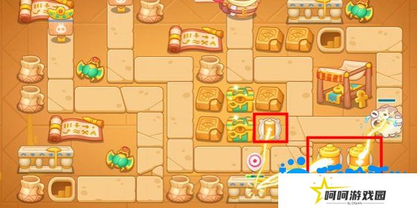 《保卫萝卜4》法老归来第108关通关攻略
