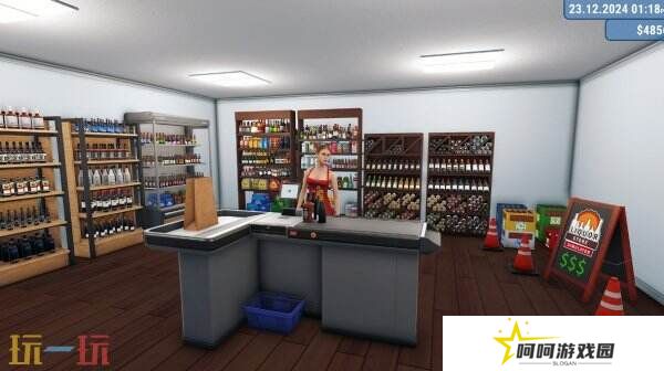 商店模拟《Liquor Store Simulator》现已推出序章免费试玩