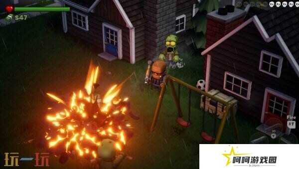 轻松街机射击游戏《Zombieville USA 3D》现已正式发售