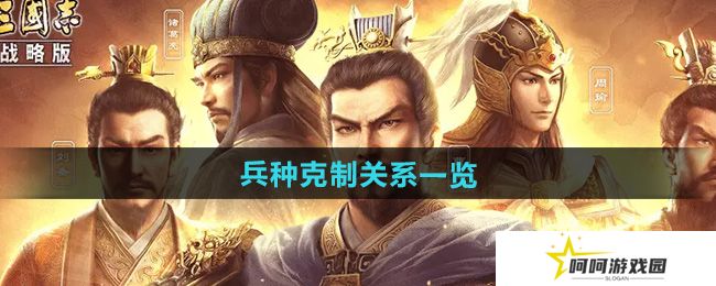 三国志战略版兵种克制关系是什么-兵种克制关系一览
